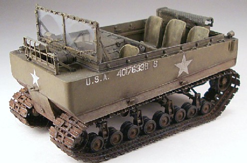 WWII US M29 Weasel Tracked Vehicle (Resin)