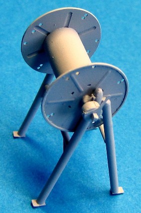 WWII US Army Reel Equipment for Weasels, Jeeps, Other Vehicles & Dioramas (Resin)