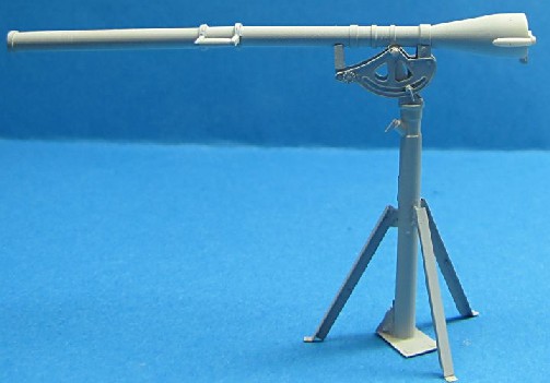WWII US Army 75mm Recoilless Rifle T21 w/T47 Pedestal (Resin)