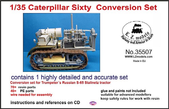 Caterpillar Sixty Conversion Set for Trumpeter 5538 (Resin)