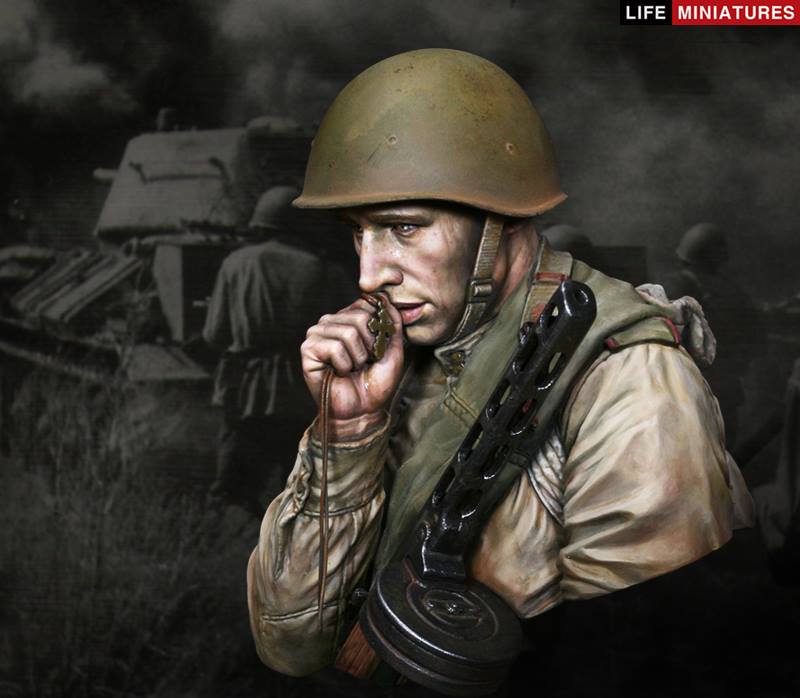 On the edge of No Mans Land - WW2 Young Red Army Infantryman July 1943, Battle of Kursk