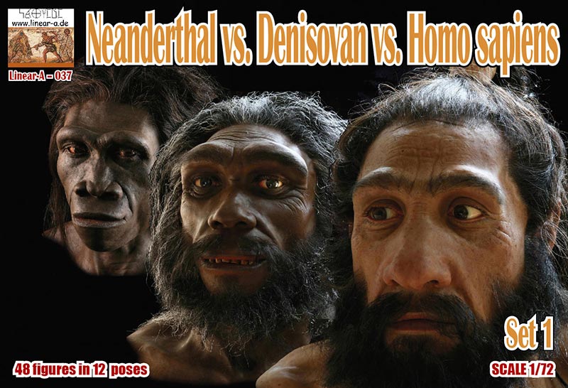 Neanderthal vs. Denisovan vs. Homo sapiens Set 1