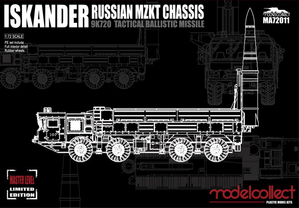 9K720 Iskander-M Tactical Ballistic Missile System (MZKT Chassis)