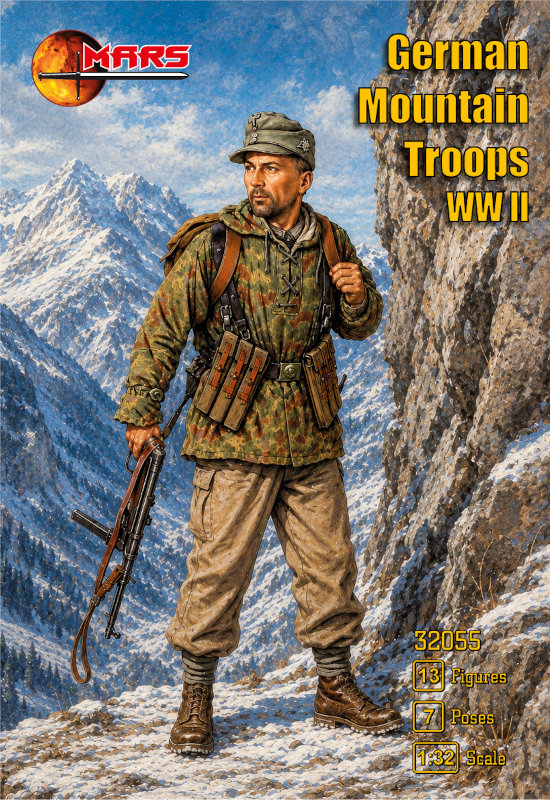 Mars German Mountain Troops WWII