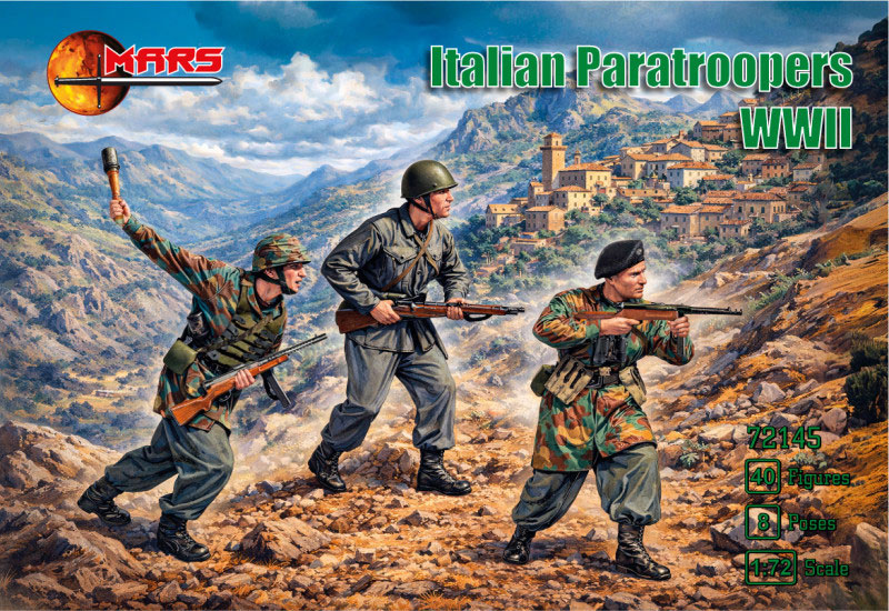 Mars WWII Italian Paratroopers