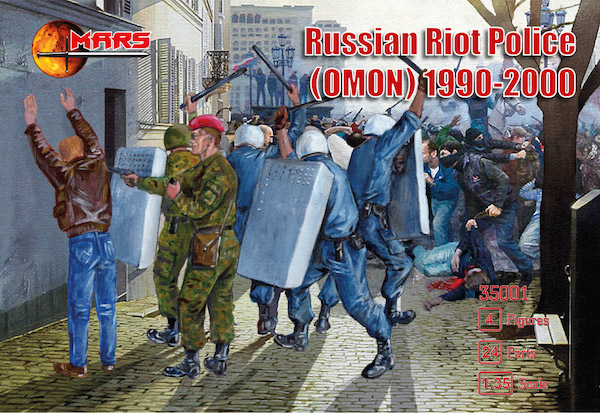 Russian Riot Police (OMON) 1990-2002
