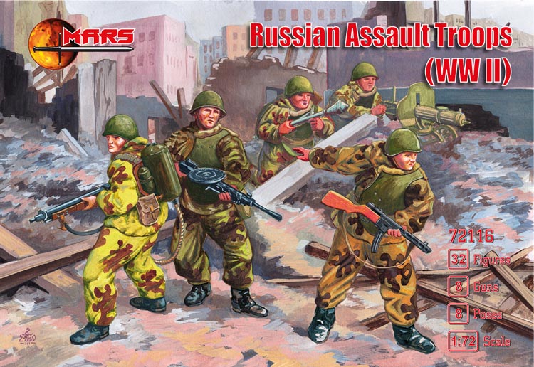 WWII Russian Assault Troops
