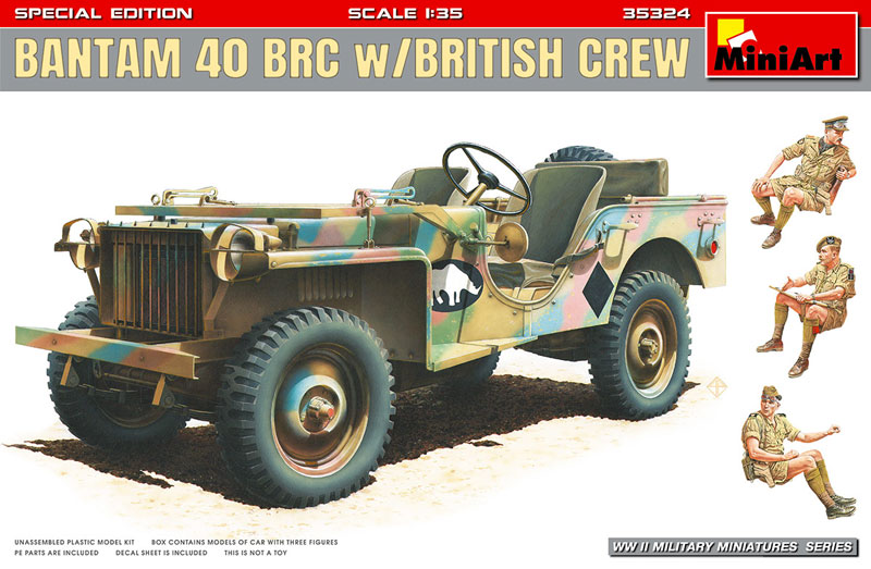 Bantam 40 BRC w/ British Crew. Special Edition