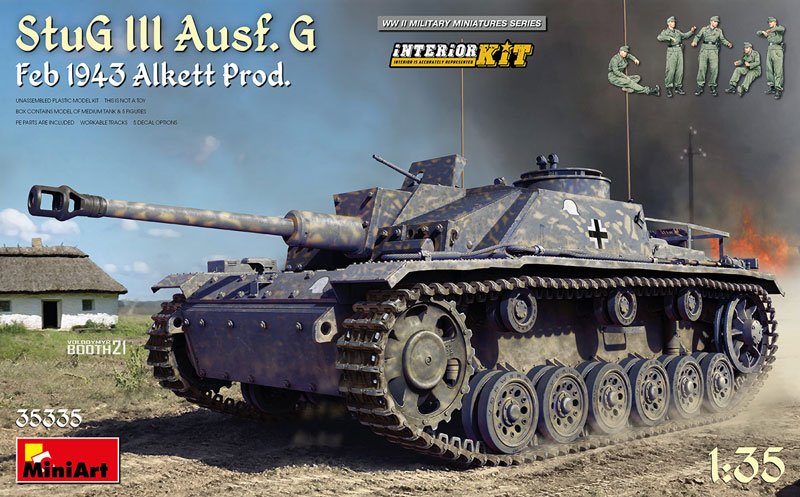 StuG III Ausf. G Feb 1943 Alkett Prod. Interior Kit