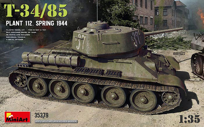 T-34/85 Plant 112 Spring 1944