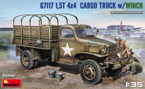 US Army G7117 1.5-Ton 4x4 Cargo Truck w/Winch