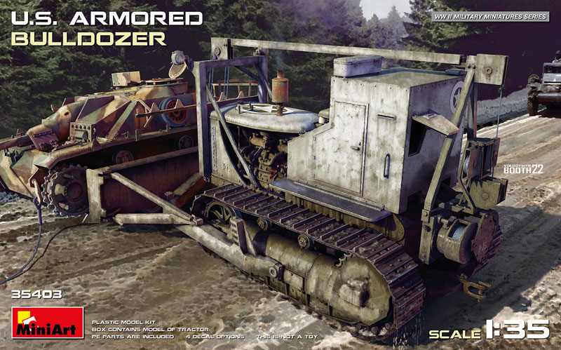 US Armored Bulldozer