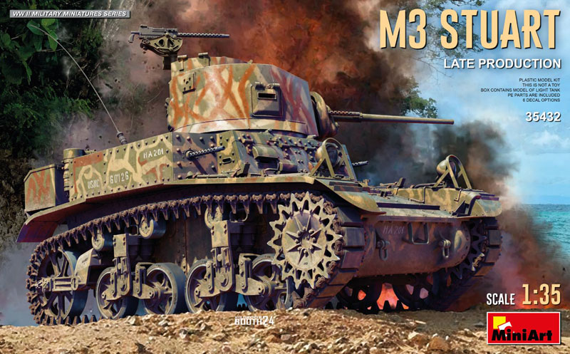 Miniart M3 Stuart Late Production