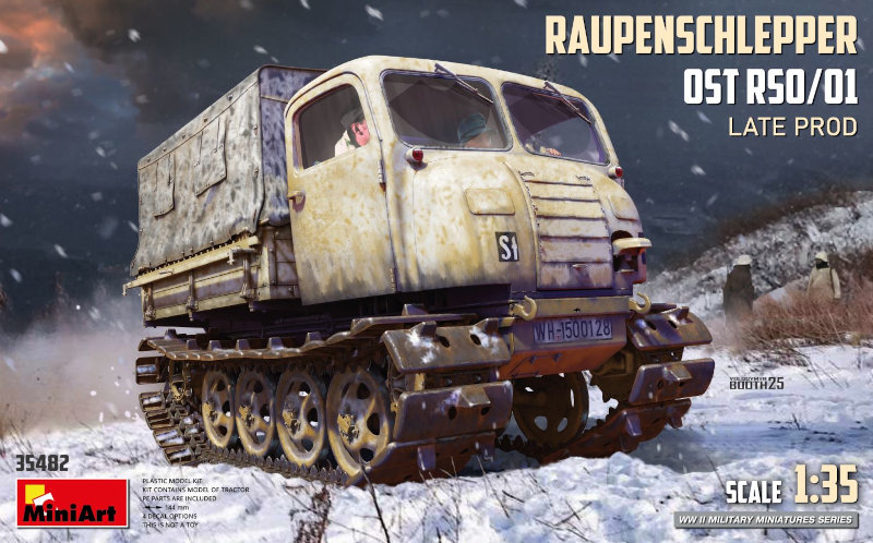 MiniArt Raupenschlepper Ost RSO/01 Late Prod