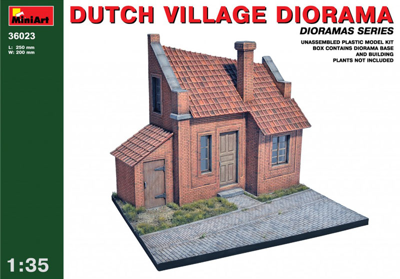 Dutch Village Diorama