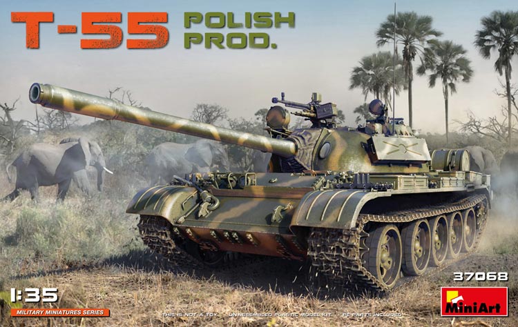 T-55 Polish Prouduction