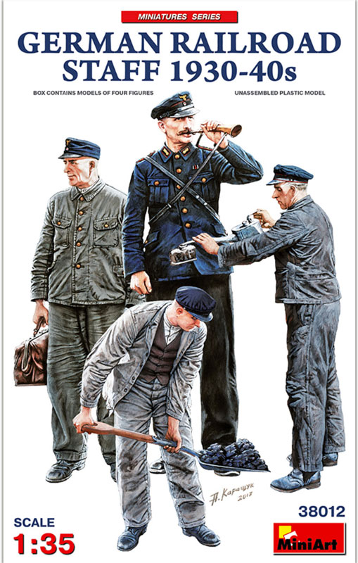 WWII German Railroad Staff 1930-40s