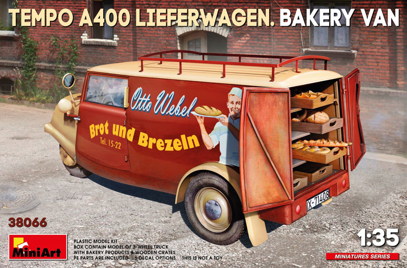 TEMPO A400 Lieferwagen Bakery Van