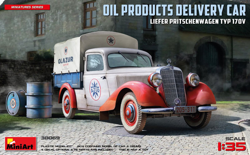 Liefer Pritschenwagen Typ 170V Oil Products Delivery Car