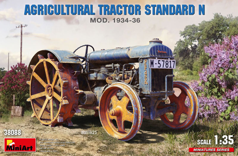 Miniart Agricultural Tractor Standard N Mod 1934-36