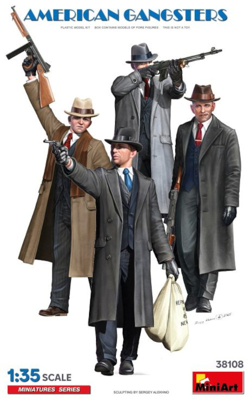 Miniart American Gangsters 1930s (4)