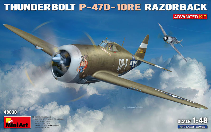 Miniart P-47D-10RE Thunderbolt Razorback Advanced Kit