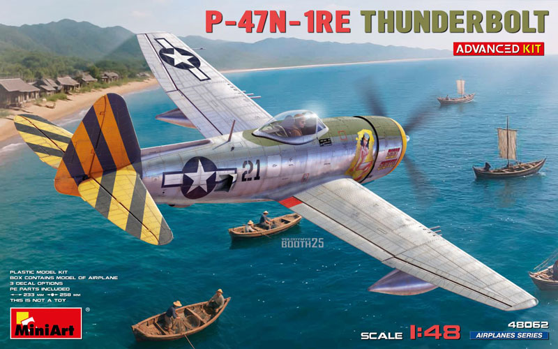 Miniart P-47N-1RE Thunderbolt Advanced Kit
