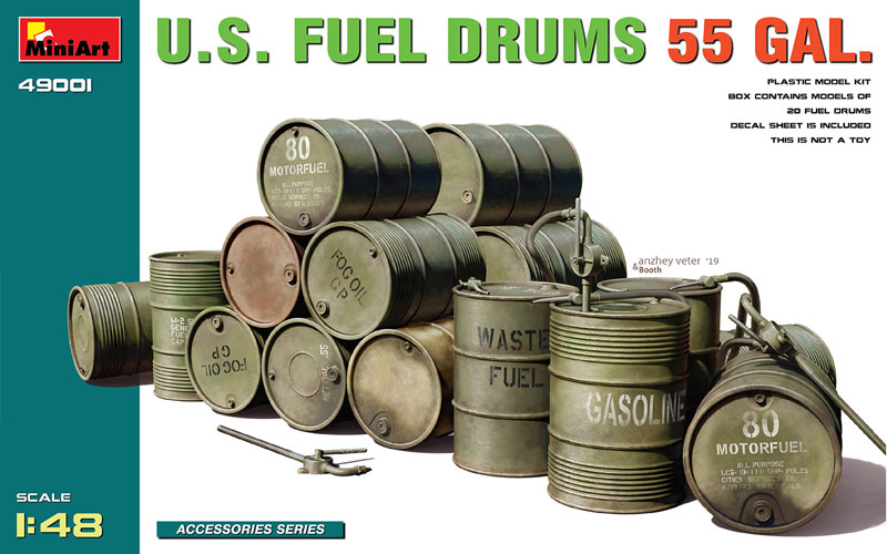 US Fuel Drums 55 Gallon