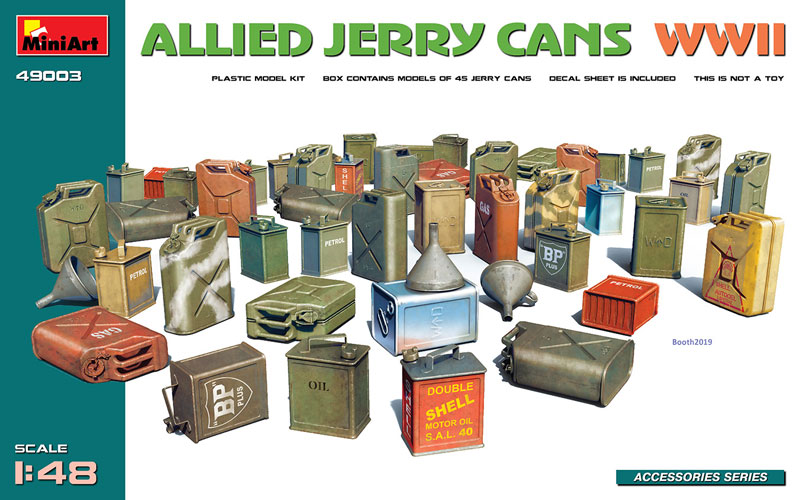 Allied WW2 Jerry Cans