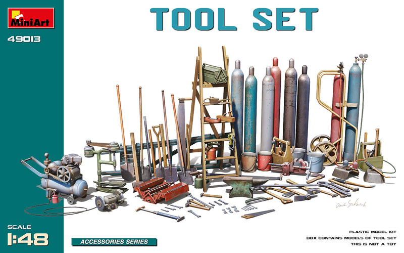 Tool Set: Various Tools and Equipment