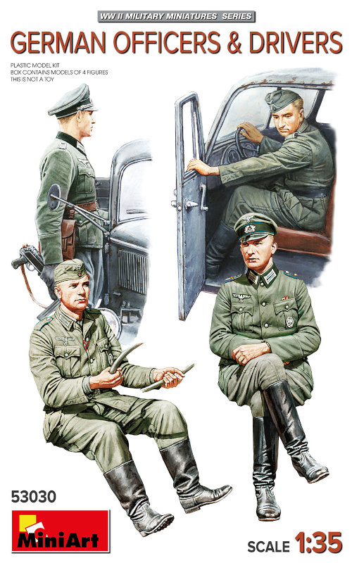 Miniart German Officers and Drivers