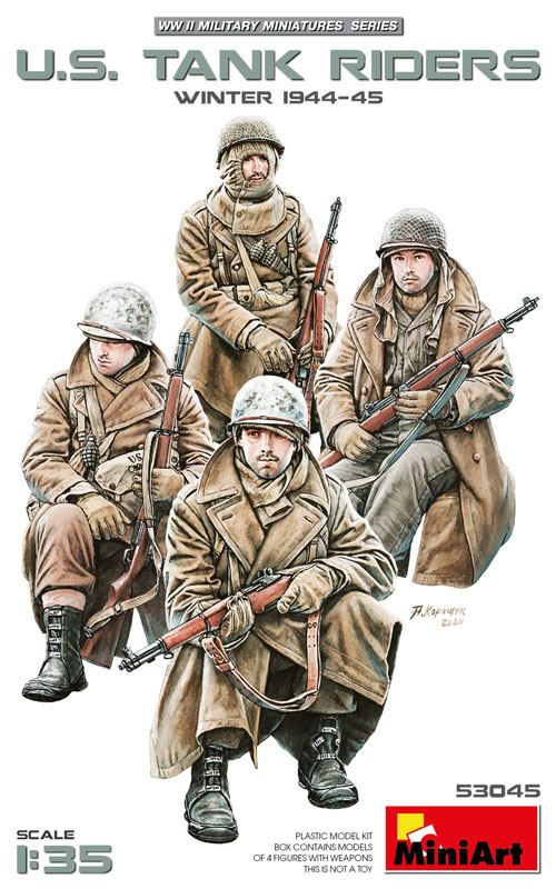 Miniart US Tank Riders Winter 1944-45