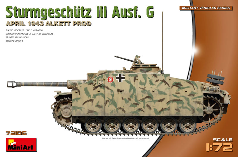 Sturmgeschutz III Ausf. G April 1943 Alkett Prod.