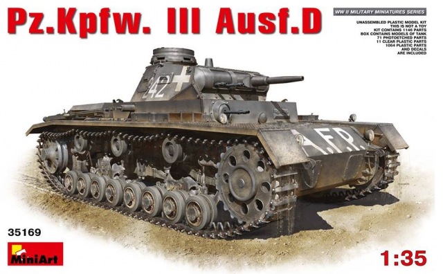 PzKpfw III Ausf D Tank