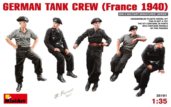WWII German Tank Crew France 1940 (5)