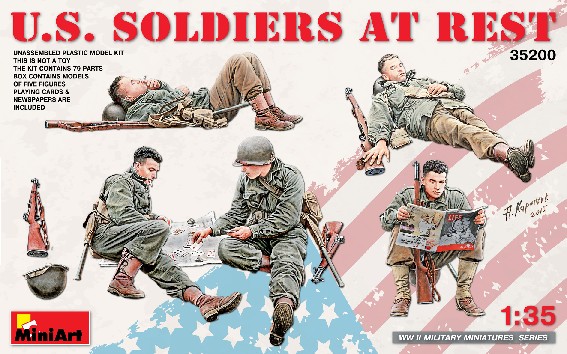 US Soldiers at Rest (5)