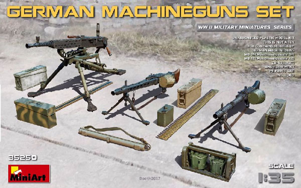WWII German Machine Guns & Equipment