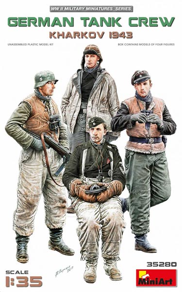 German Tank Crew Kharkov 1943