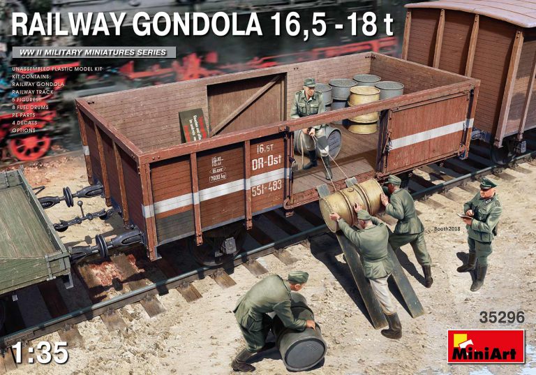 WWII Railway Gondola 15.5 - 18t