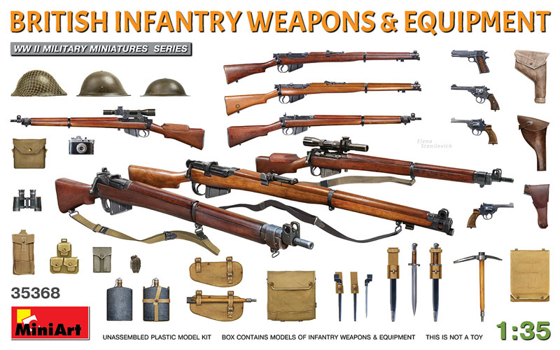 WWII British Infantry Weapons