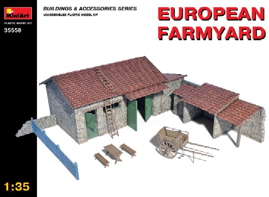 European Farmyard Building, Storage Shed & Accessories