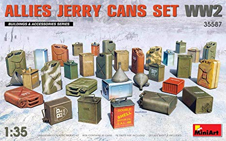 WWII Allies Jerry Cans Set