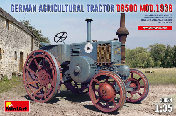 German Agicultural Tractor D8500 Mod. 1938