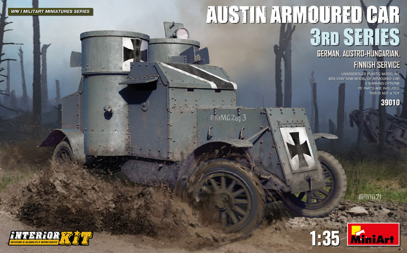 Austin Armoured Car 3rd Series: German, Austro-Hungarian, Finnish Service Interior Kit