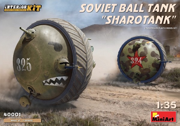 Soviet Ball Tank Sharotank w/Interior
