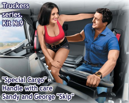 Sandy Passenger & George Trucker Sitting