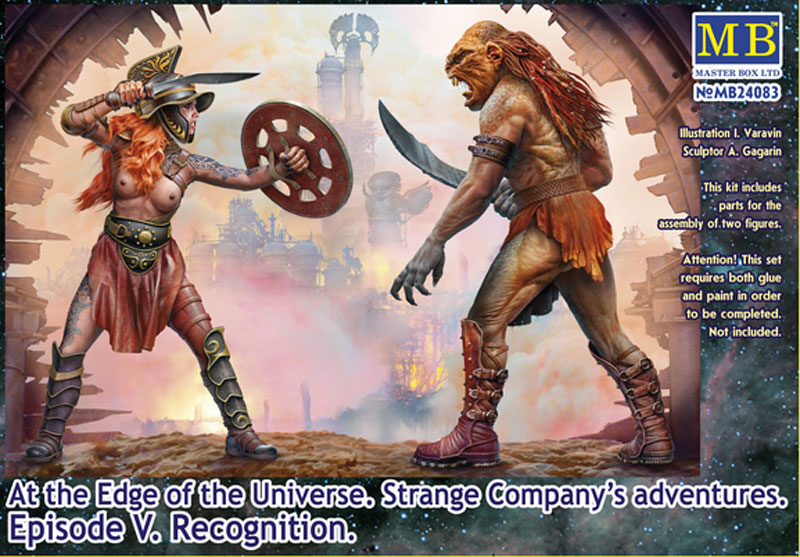 At the Edge of the Universe: Parselen Female & Chuck Mutant Galaxy Gladiators