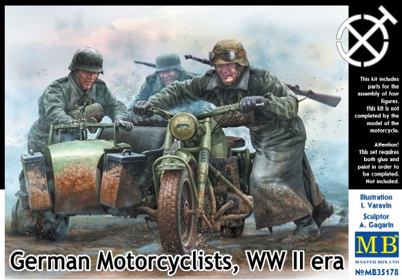 German Motorcyclists WWII Era (4)