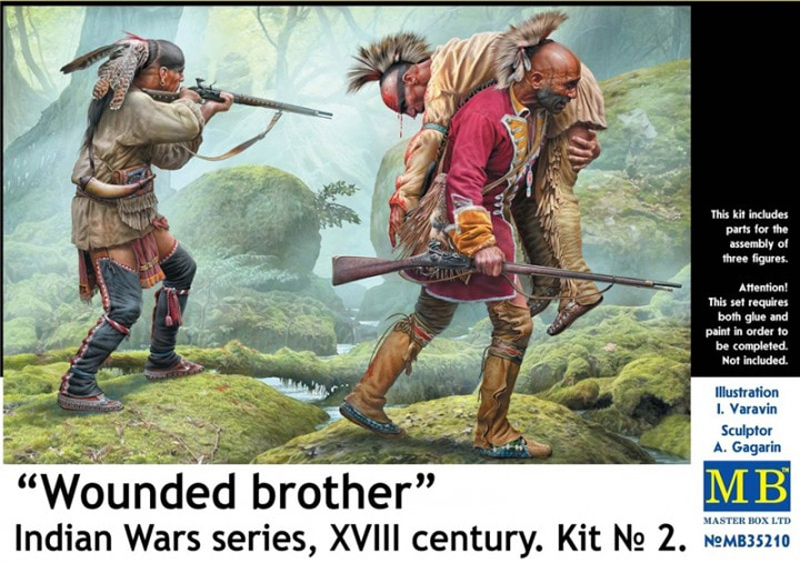 Wounded Brother Indian Wars Series XVIII Cen. Kit 2