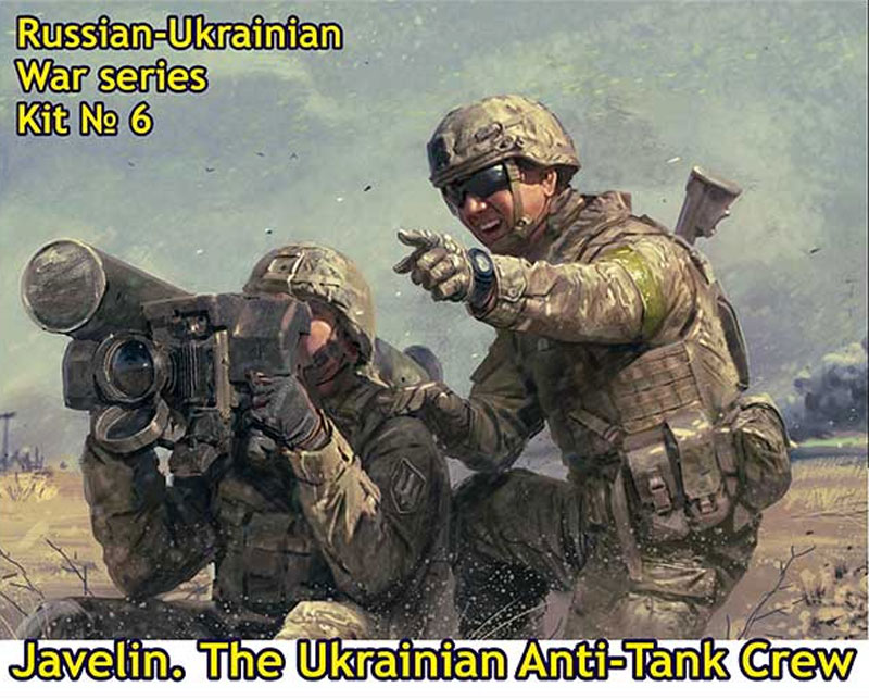 Russian-Ukrainian War: Javelin the Ukrainian Anti-Tank Crew